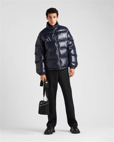 prada mens rain jacket|Prada down jacket sale.